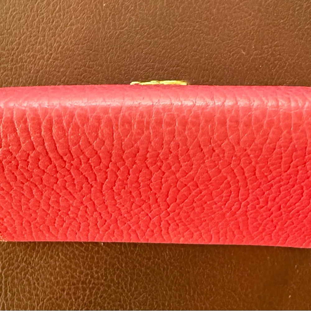 Gucci Pink Leather Marmont Card Holder - Picture 7 of 9